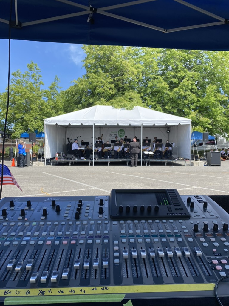 Lacey Spring Fun Fair — live band, outdoor stage